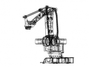 ABB Palletizer Robot IRB 460 3D 模型