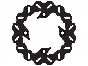 Arashi Rear Brake Disc Rotors 3D Model