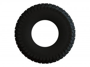 18X850-8 Chevron Tractor Tire Modello 3D