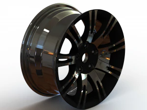 Jantes estilo clássico para carros R18 Modelo 3D