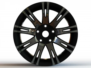 Car Classics Style Rims R18 3D Model