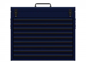 Metal Portable Tool Box with Drawers 3D Model