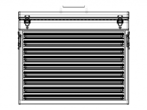 Metal Portable Tool Box with Drawers 3D Модель