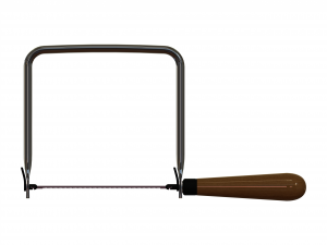 Wood Coping Saw 160 mm 3D मॉडल