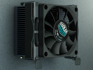 DI4-7H53D-08 クーラーマスター CPU クーラー 3300rpm 3Dモデル