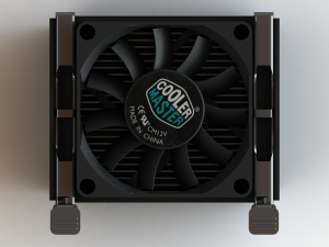 DI4-7H53D-08 Cooler Master CPU Cooler 3300rpm 3D Модель