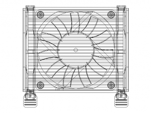 DI4-7H53D-08 Cooler Master CPU Cooler 3300rpm 3D Модель