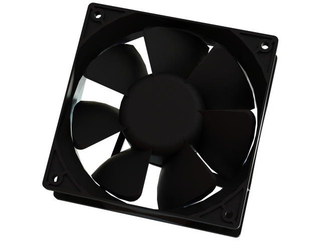US Toyo Fan USTF1203848HW 3D Модель .c4d .max .obj .3ds .fbx .stl .blend 