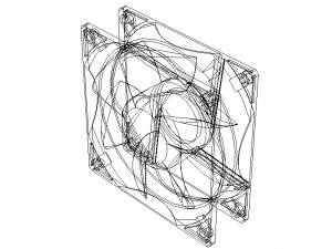 US Toyo Fan USTF1203848HW 3D Модель
