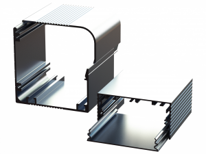 Aluminum Extruded Box Electronic Project Enclosure 3D Model