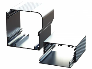 アルミニウム押出ボックス電子プロジェクトエンクロージャ 3Dモデル