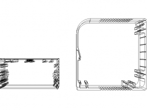 Aluminum Extruded Box Electronic Project Enclosure 3D Model