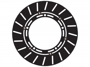 Brake Disc Rotor for Go Kart 3D Model