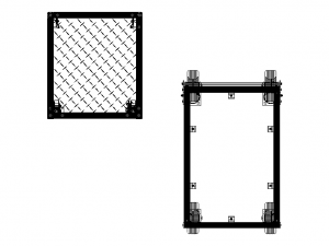 Aluminum Industrial Platform Truck 3Dモデル
