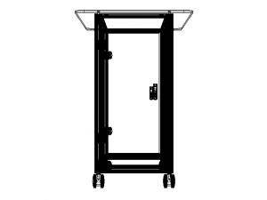 Aluminum Mobile Kitchen Station 3D Модель