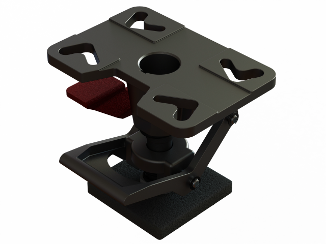Adjustable Height Floor Lock 3D 模型 .c4d .max .obj .3ds .fbx .stl .blend 