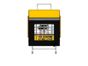 Portable Electric Space Heater 3D Модель