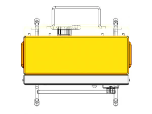 Portable Electric Space Heater 3D Model