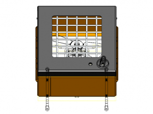 Portable Electric Space Heater 3D Модель