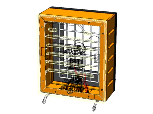Portable Electric Space Heater 3D Model