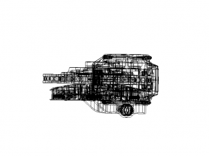 Vehicle Brake System Mechanism 3D-Modell