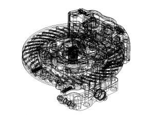 Vehicle Brake System Mechanism 3D-Modell