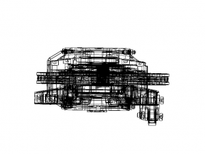 Vehicle Brake System Mechanism 3D-Modell