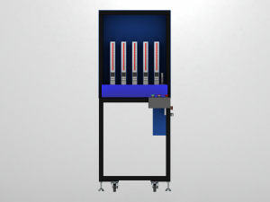 Air Micrometer Workstation Model 3D