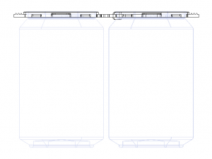 PP Plastic Can Carrier 4-pack Modelo 3D