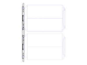 PP Plastic Can Carrier 4-pack Modelo 3D