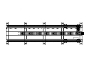 Custom Linear Transfer Shuttle 3D Model