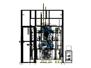 Spot Welding Machine of Crossmember Sub-Assy 3D Model