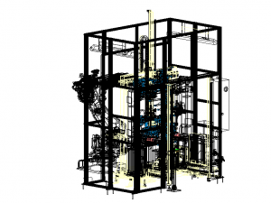 Spot Welding Machine of Crossmember Sub-Assy Model 3D