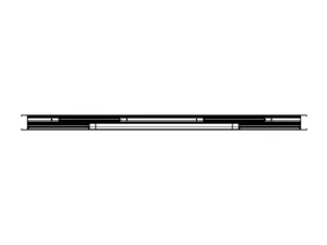 Aluminium Double Sliding Doors 3D Model