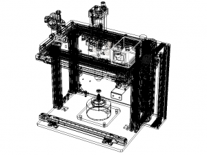 Fitting Leak Test Machine of Brass Truck Fittings Modelo 3D