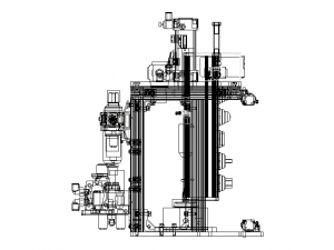 Fitting Leak Test Machine of Brass Truck Fittings Modelo 3D