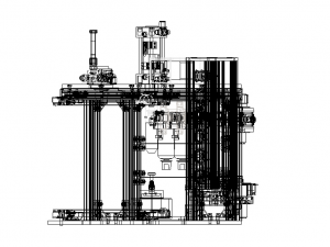 Fitting Leak Test Machine of Brass Truck Fittings Modelo 3D