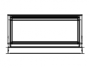 Casement Window- Top Hung Modelo 3D