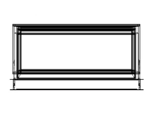 Casement Window- Top Hung 3D Model