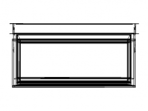Casement Window- Top Hung Modelo 3D