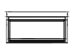 Casement Window- Top Hung 3D Model