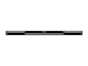 Aluminium Sliding Window 4 Panels 3D Model