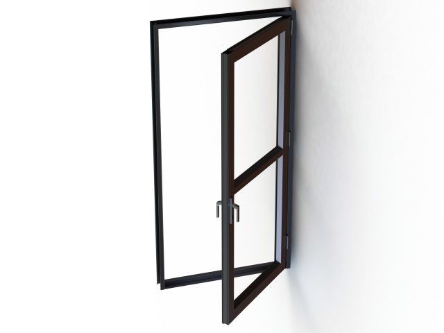 Entrance Aluminum Door Modello 3D .c4d .max .obj .3ds .fbx .stl .blend 