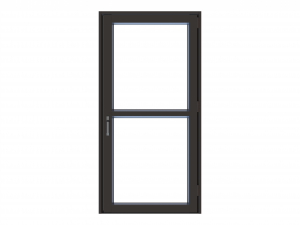 Entrance Aluminum Door Modello 3D