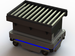 MIR200 Roller Conveyor Top Module 3D 모델