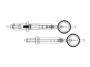 Hole Depth Gauge Model 3D