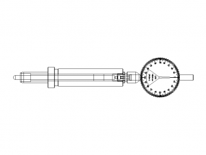 Hole Depth Gauge Model 3D