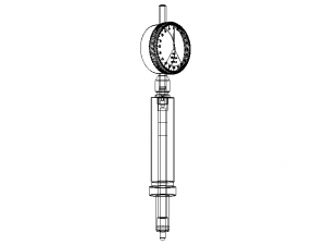 Hole Depth Gauge Model 3D