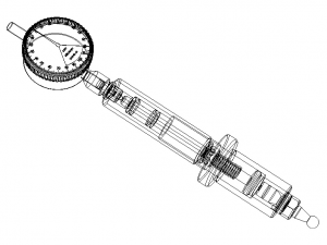 Hole Depth Gauge Model 3D