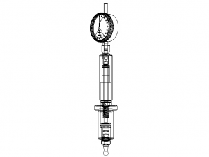Hole Depth Gauge Model 3D